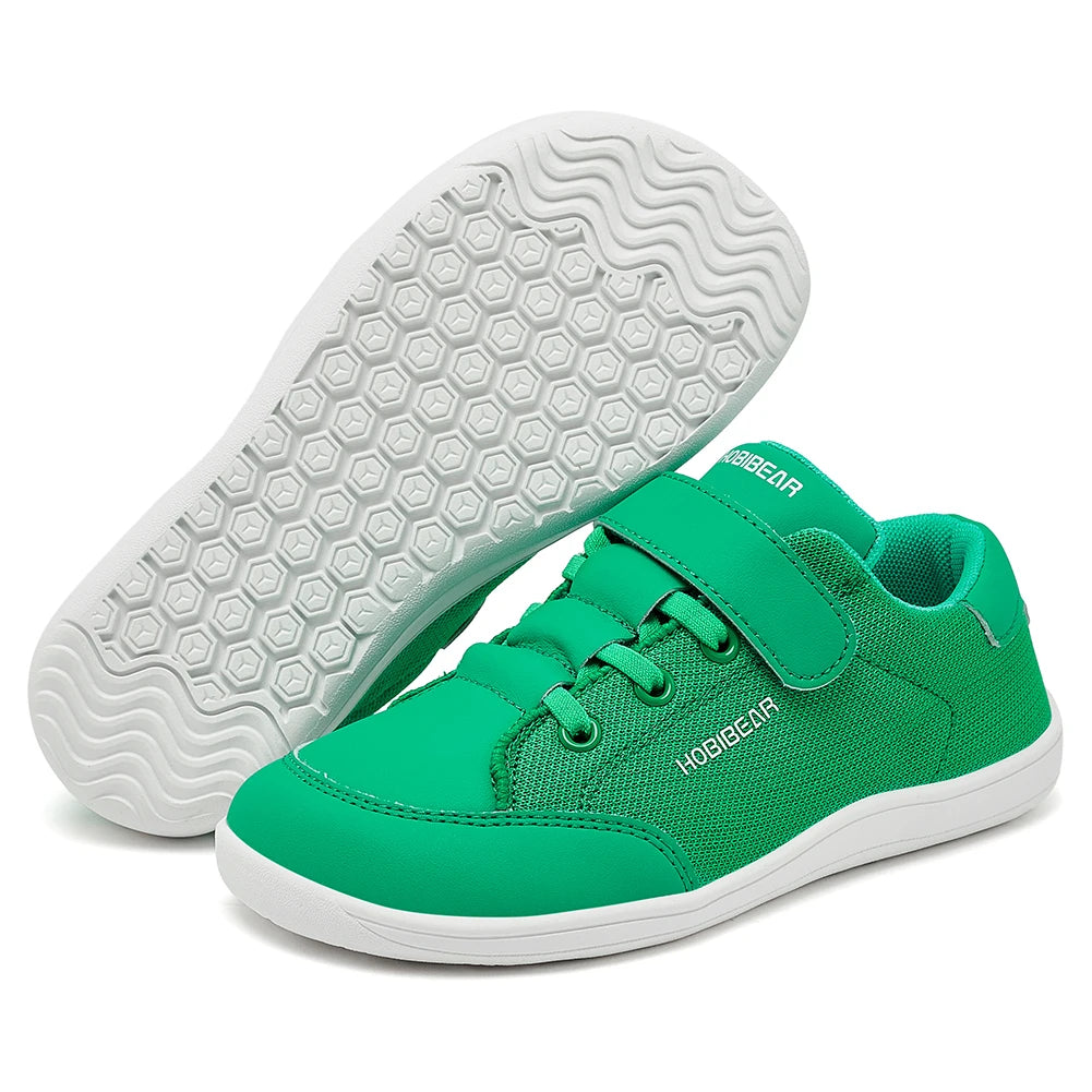 HOBIBEAR Kids Wide Toe Barefoot Shoes Boys Girls
