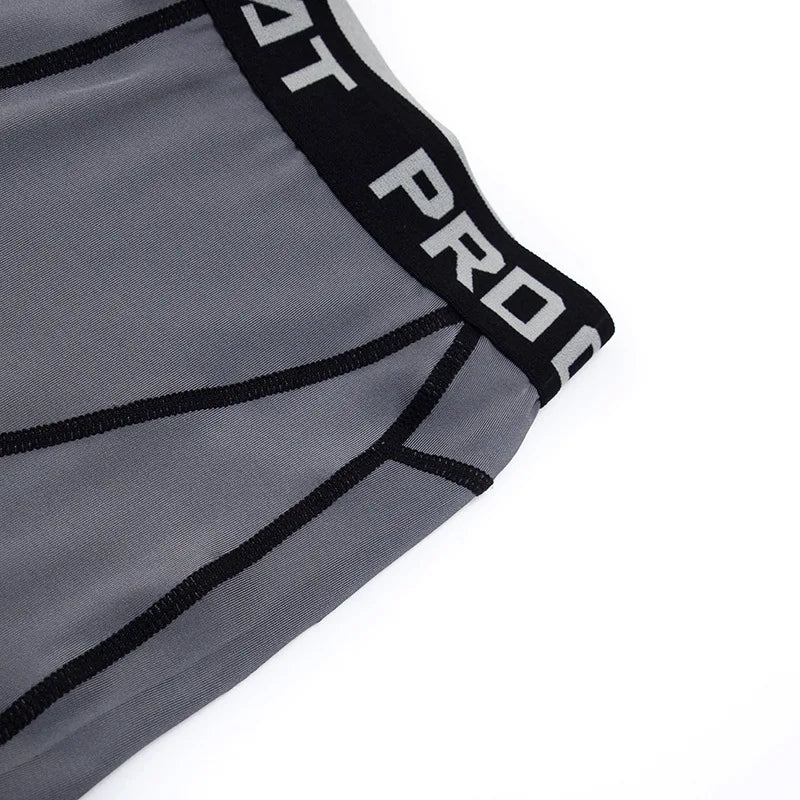Men's Bodybuilding Compression Gym Shorts