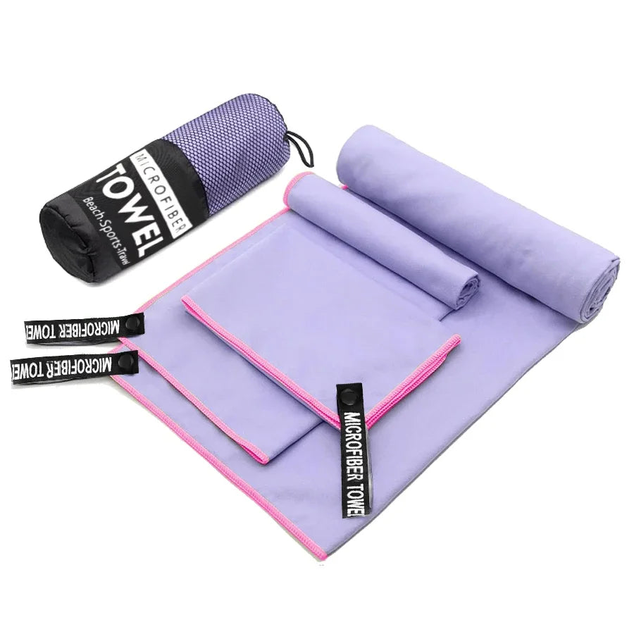 3PCS Quick Dry Beach Towel, Microfiber Travel Towel