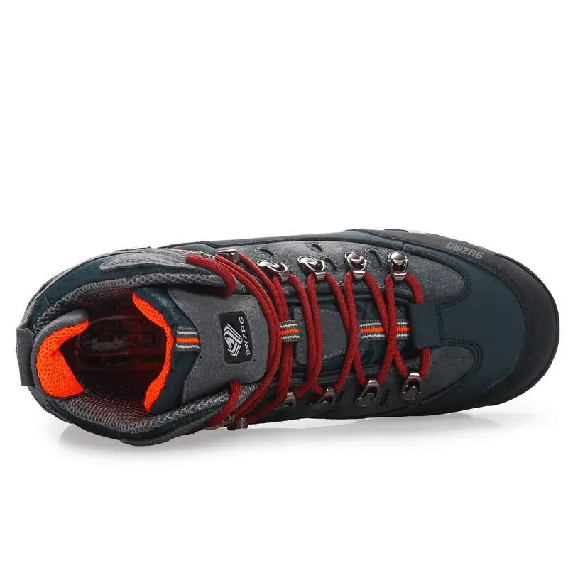 Men's Mountain Hiking Shoes, Reinforced Toe, image 4 of 19
