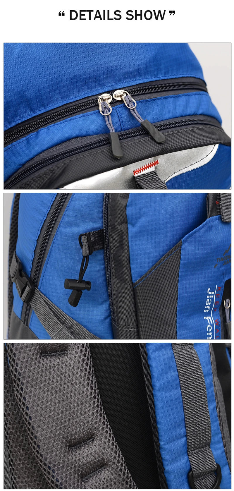 New Unisex Travel Backpack Women Men Outdoor Hiking