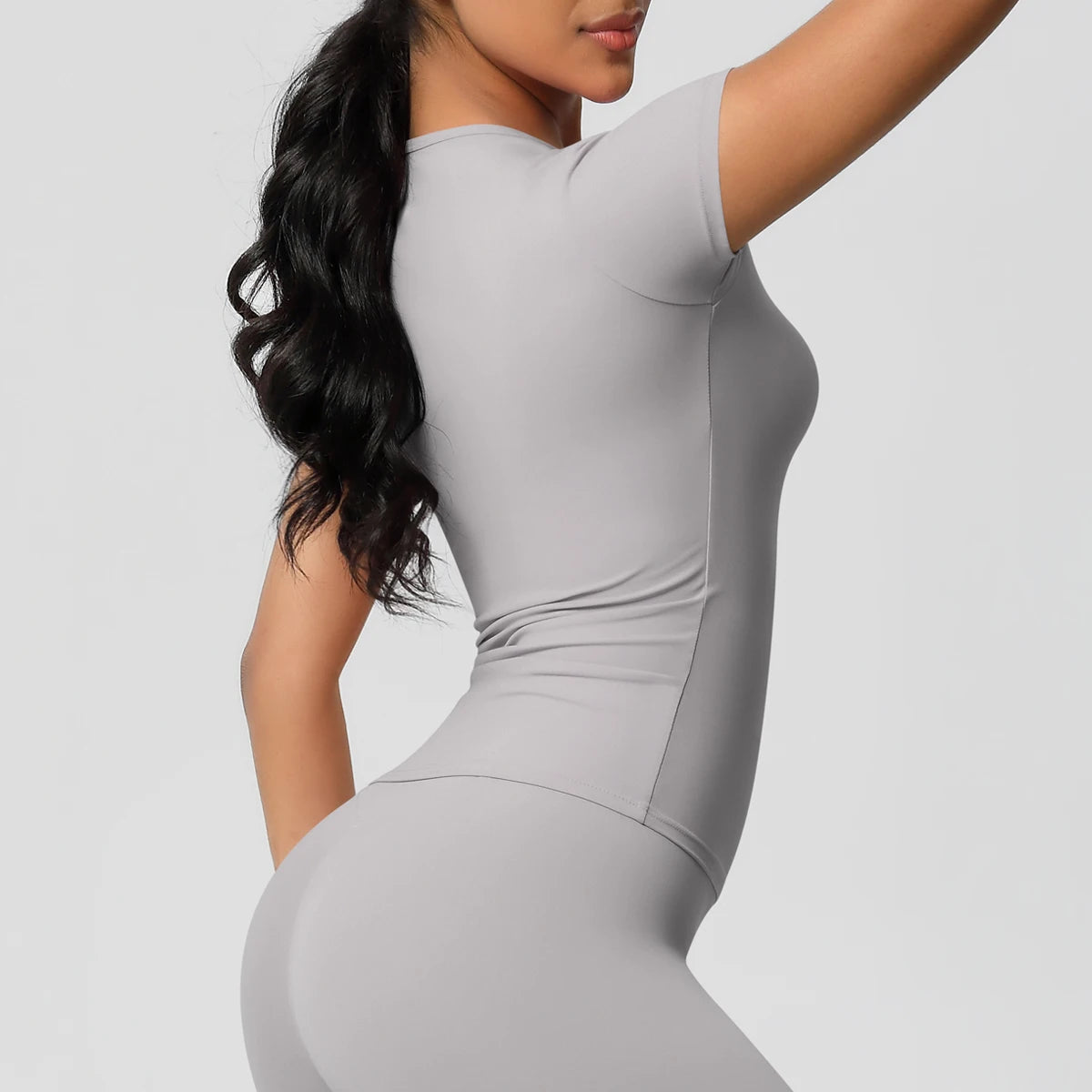 Workout Dry Fit Breathable High Elastic Sports Top