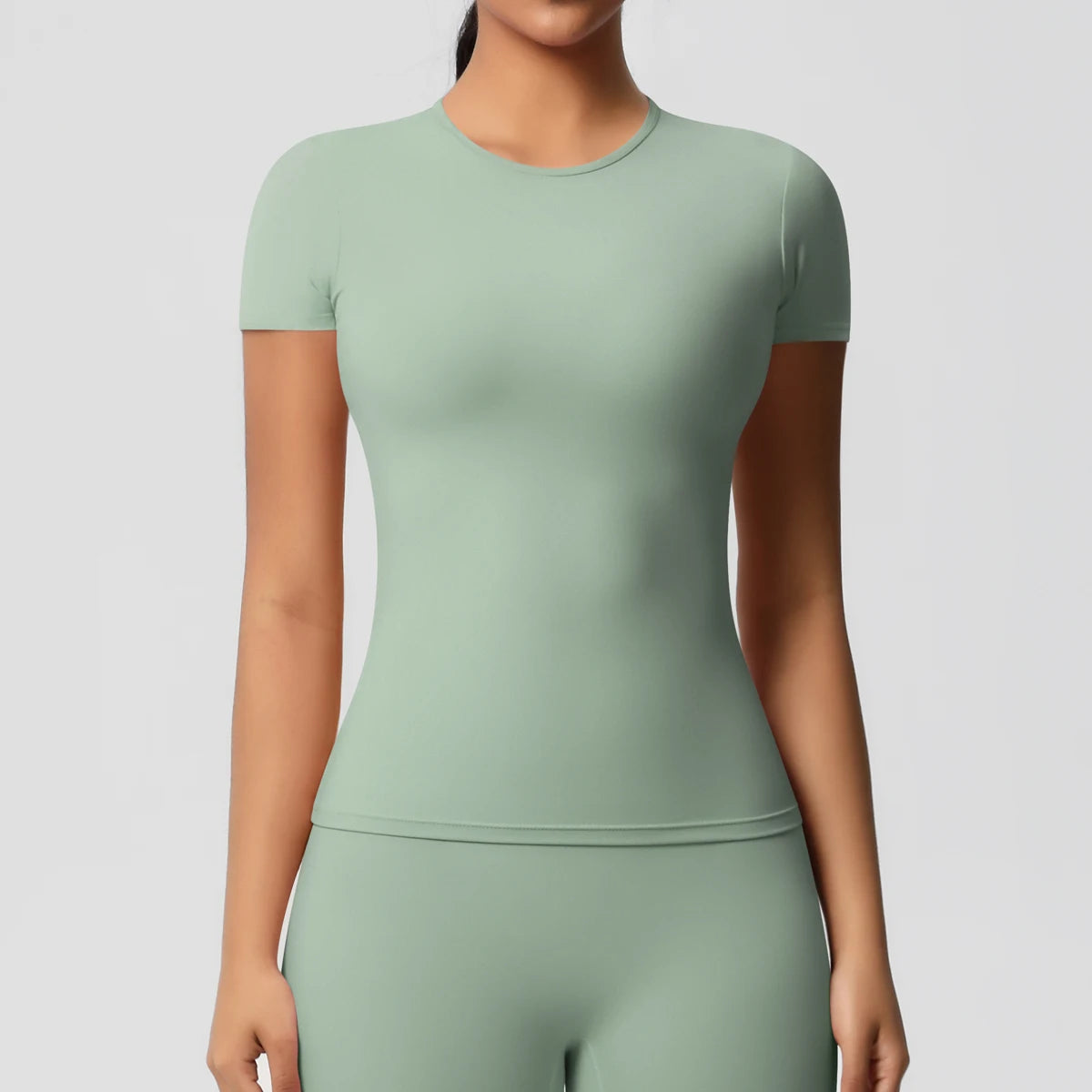 Women's Breathable High-Stretch Workout Top, image 39 of 42