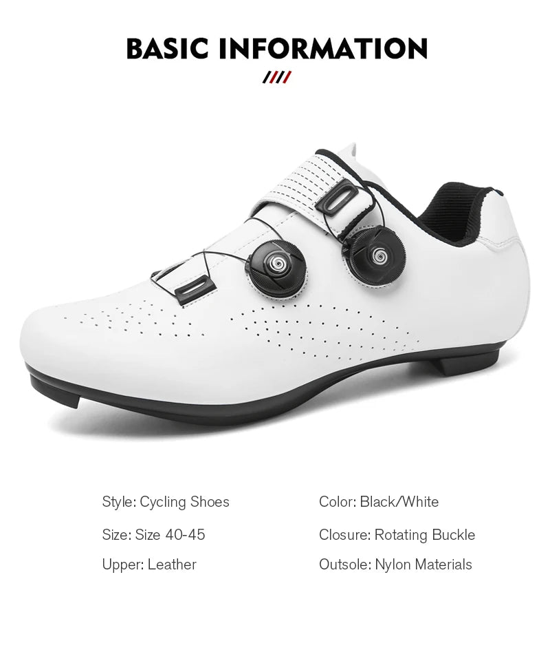 Athletic Cycling Shoes MTB Men Self-locking Cleats Road