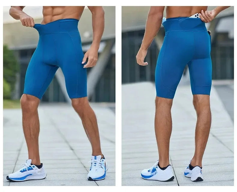 Compression Shorts Men Running Tights Women Workout Short
