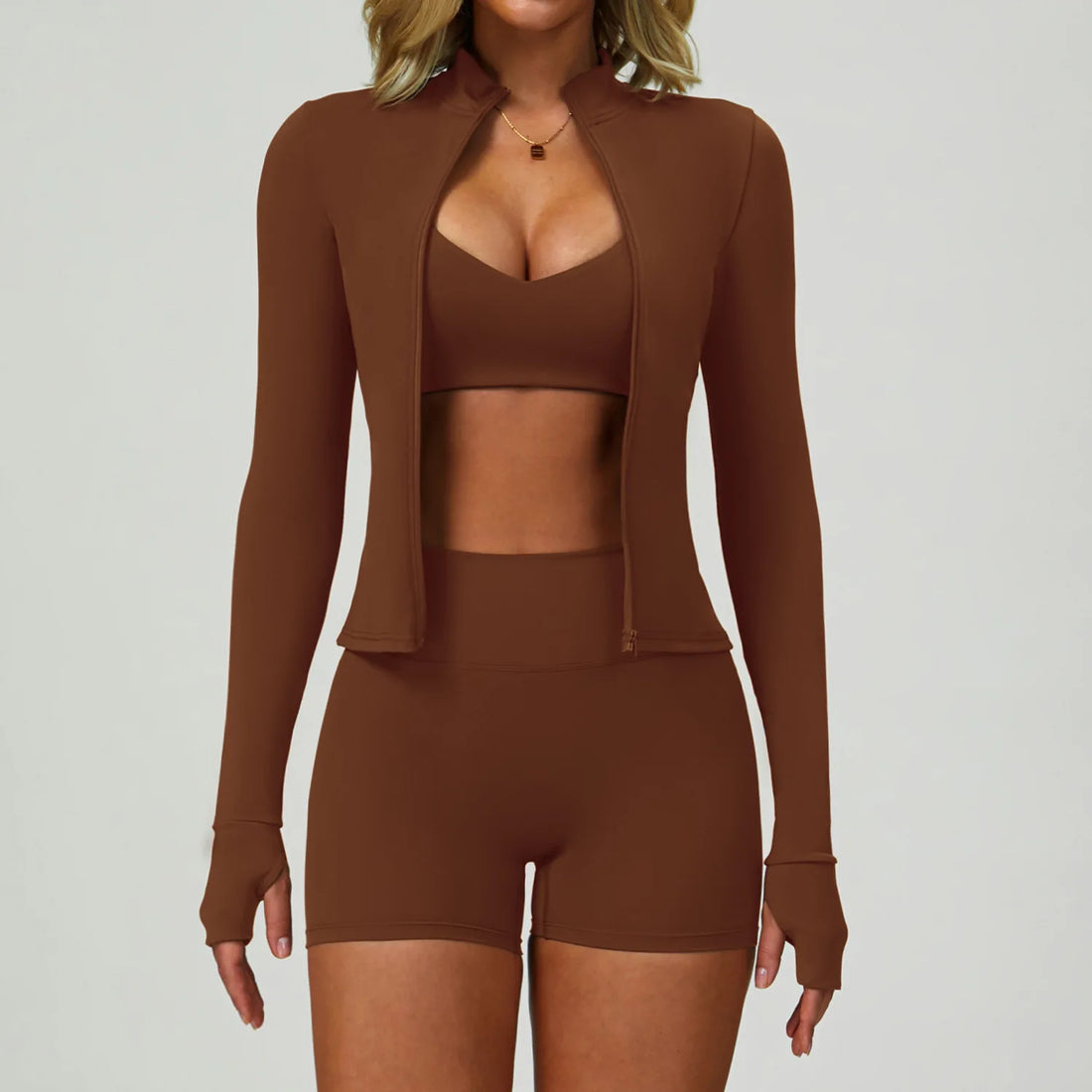 2 Piece Yoga Clothes Women Sport Set Tracksuit
