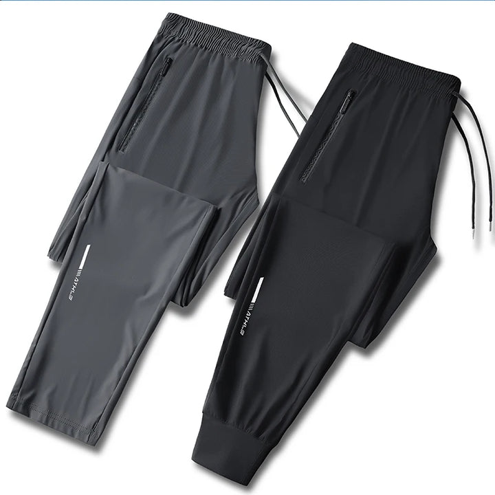 Men's Ice Silk Quick-Dry Summer Trousers