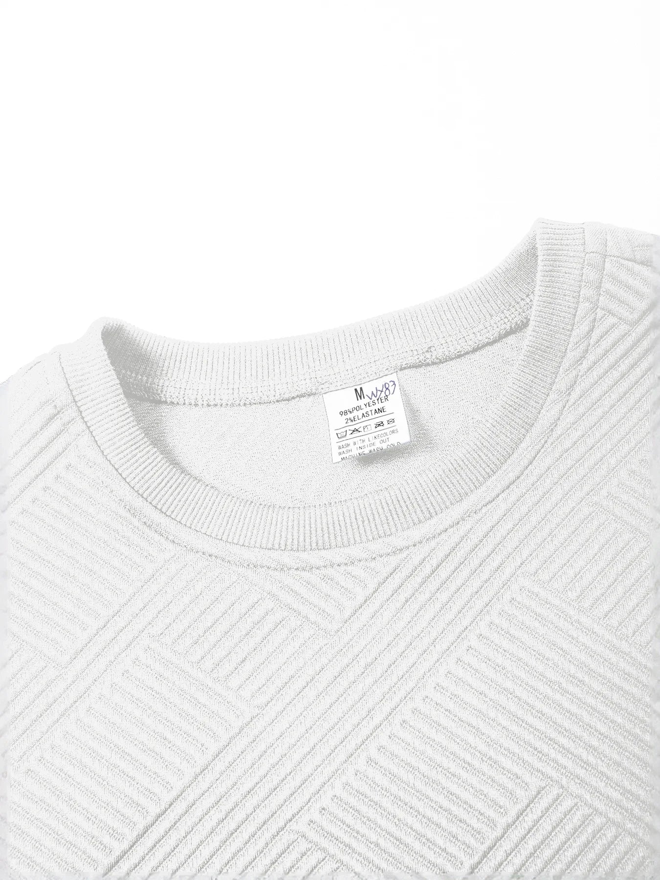 Spring Autumn Men's Casual Pullover Sweater Crew Neck