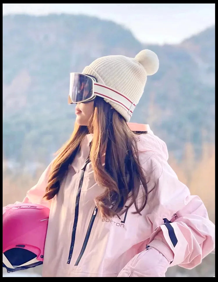 Ski Snowboard Goggles Women Men Skiing Eyewear Mask