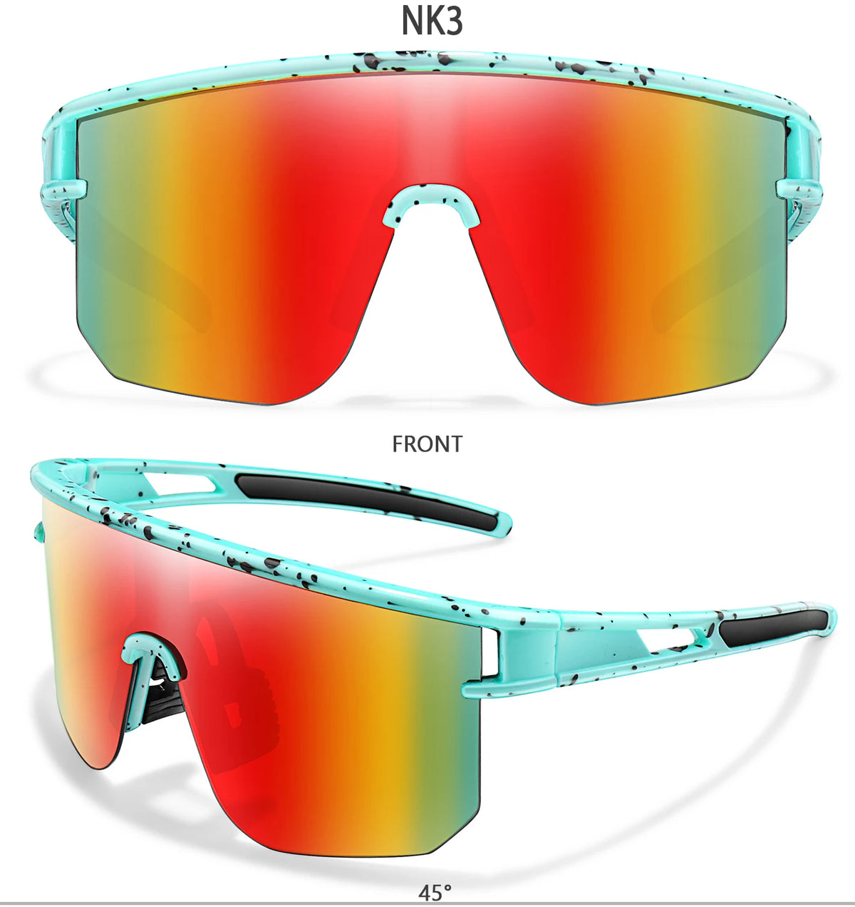 Kids' Flexible Cycling Sunglasses, Ages 3-8, image 13 of 31