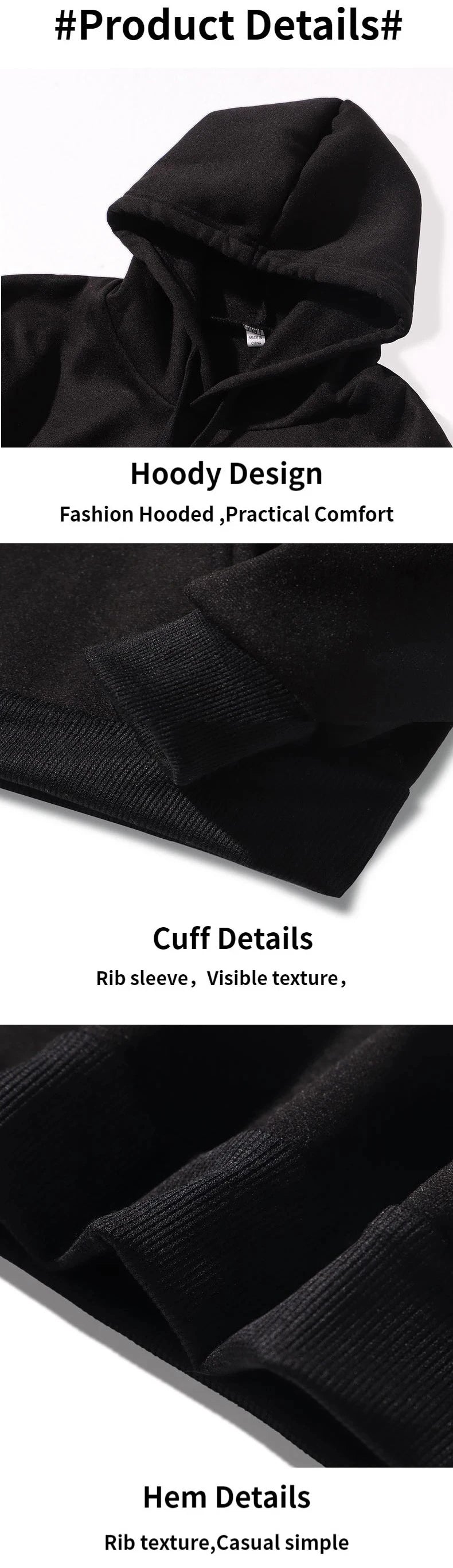 Compton Goth Design Letter Y2k Hoodie Hoodies Men's