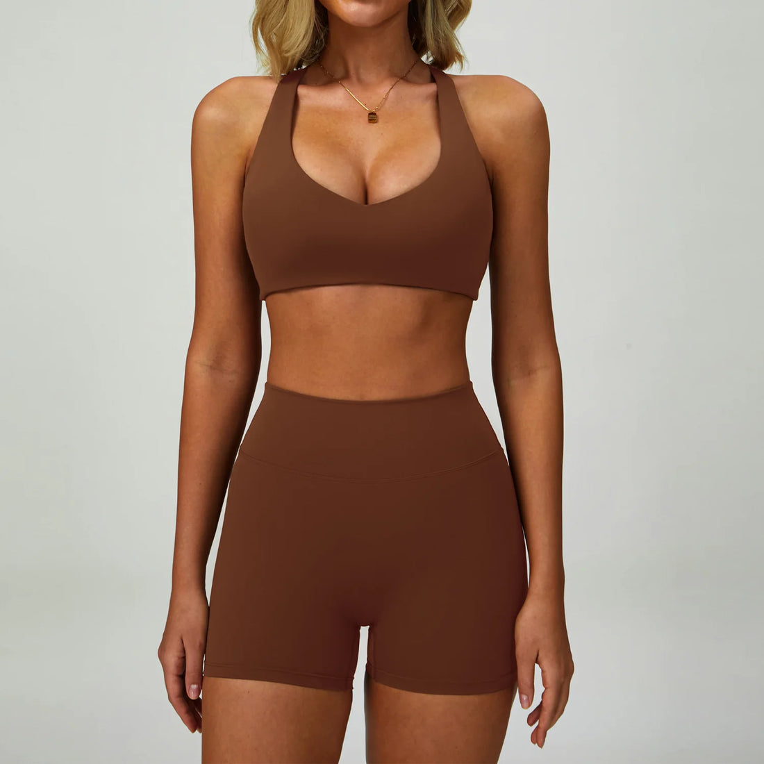 Women's 2-Piece Yoga Set, Leggings or Shorts
