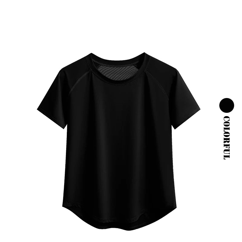 DRUR Yoga Tops Sportswear Woman Gym Shirts Breathable