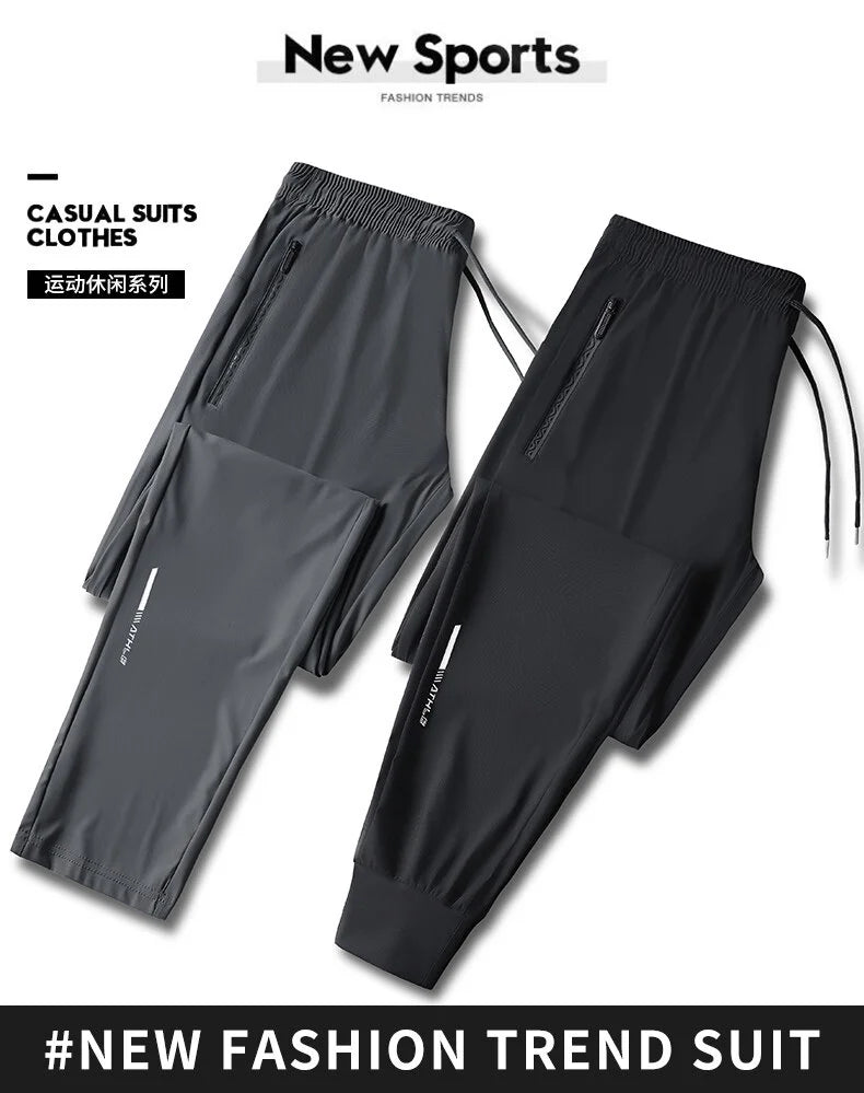 High Quality Ice Silk Quick Drying Long Pants