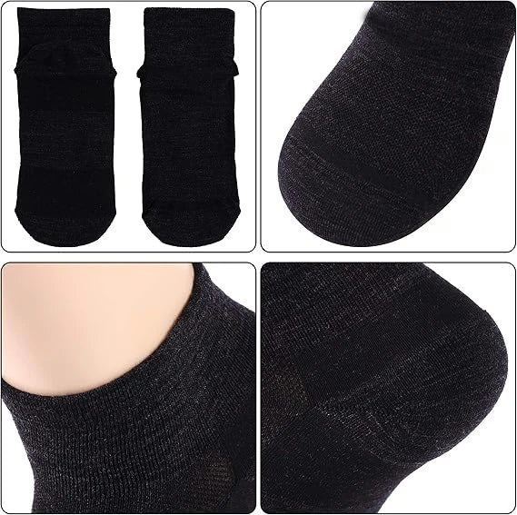 Unisex 65% Merino Ankle Socks, 1, 3 or 4 Pairs