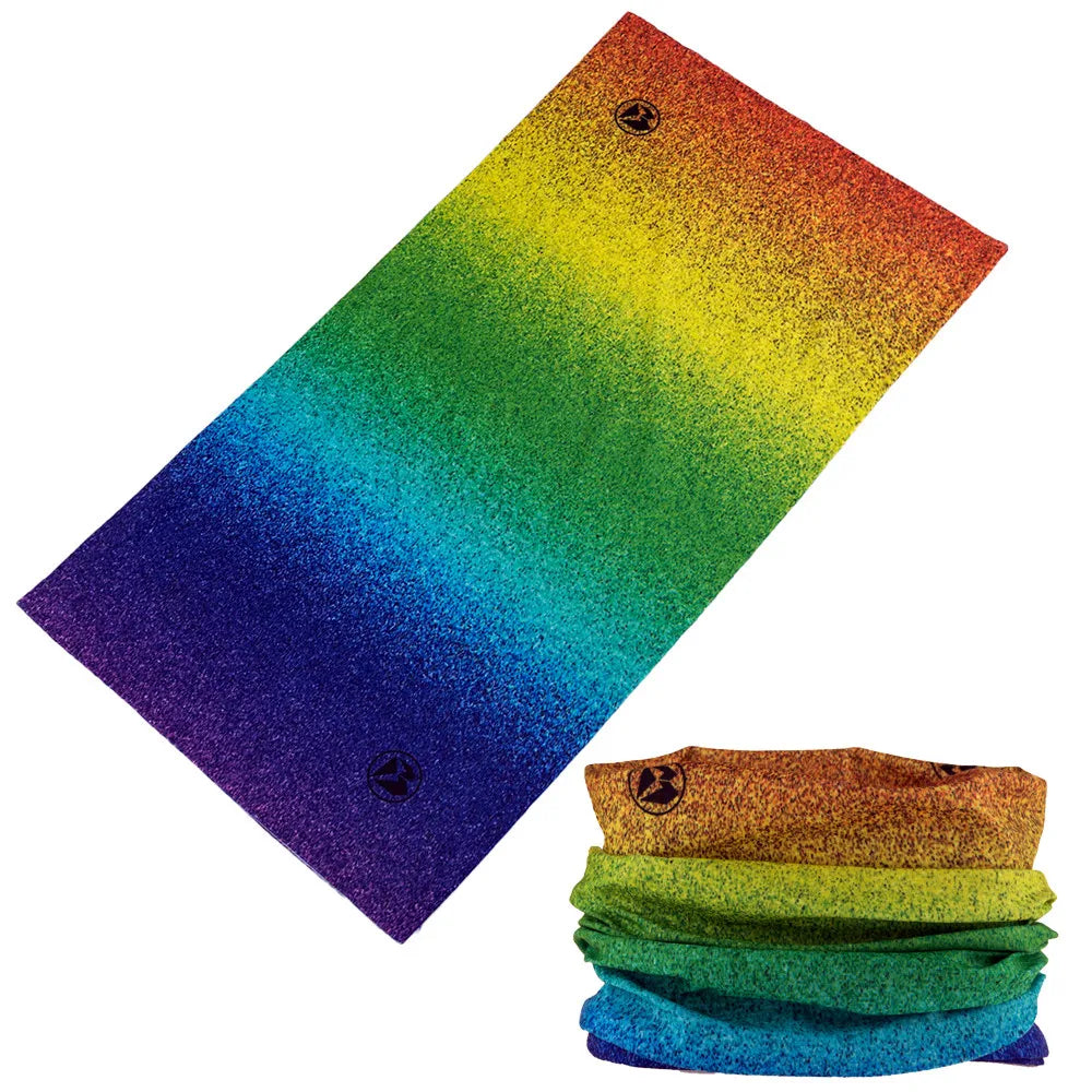 Unisex Gradient Print Bandana Neck Gaiter, image 24 of 44
