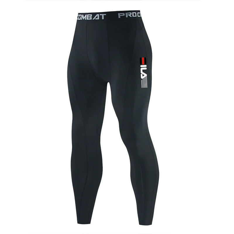 Running Leggings Men Sportswear Quick Dry Gym Fitness