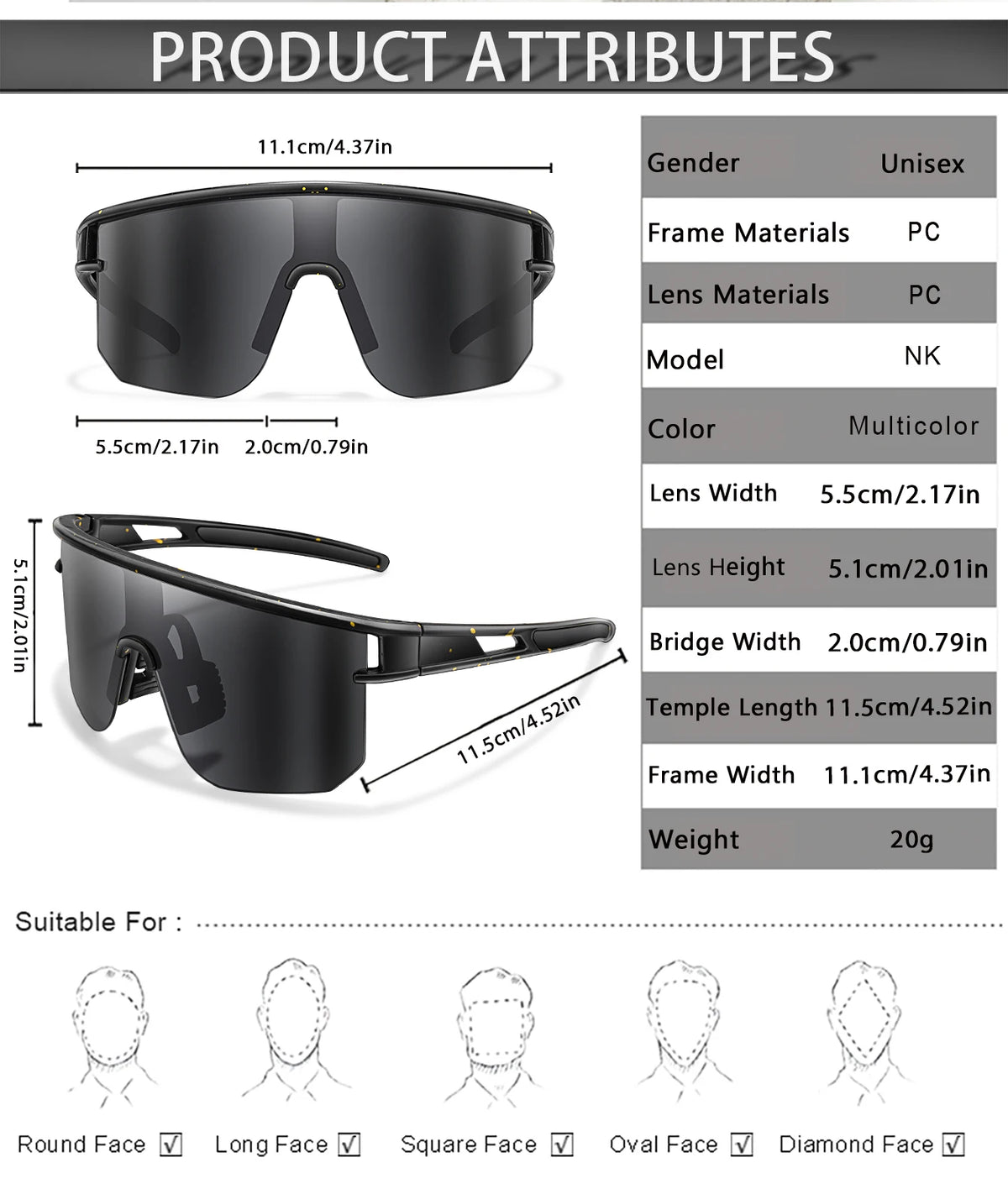 Kids' Flexible Cycling Sunglasses, Ages 3-8, image 9 of 31