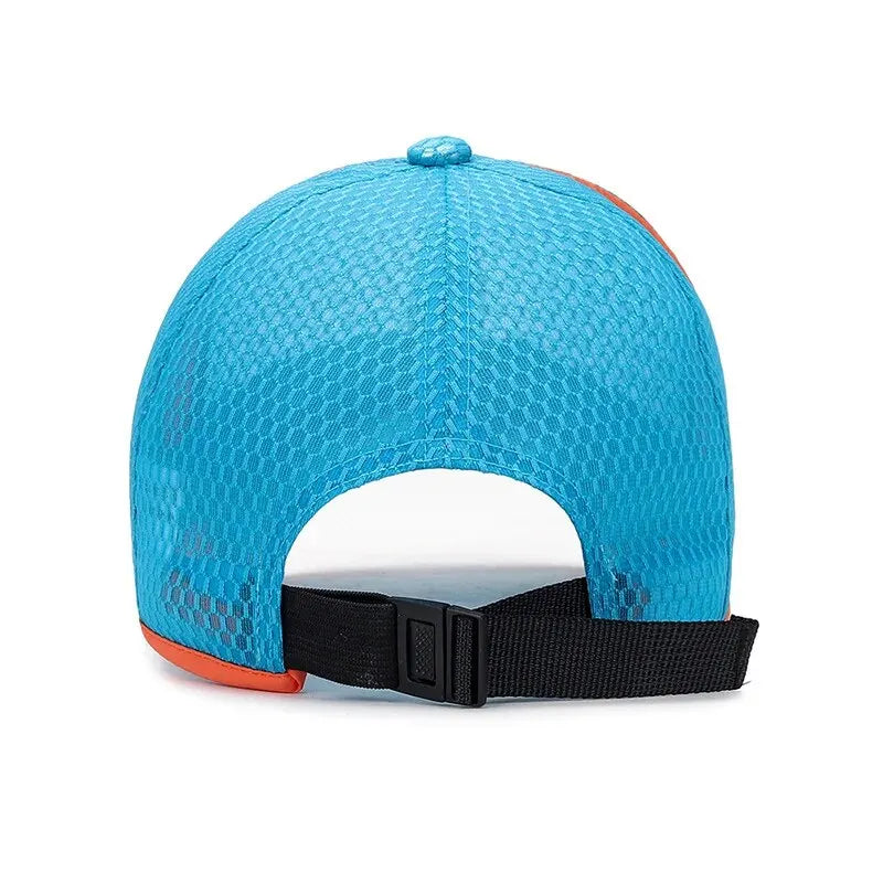 Kids' Breathable Curved-Brim Baseball Cap