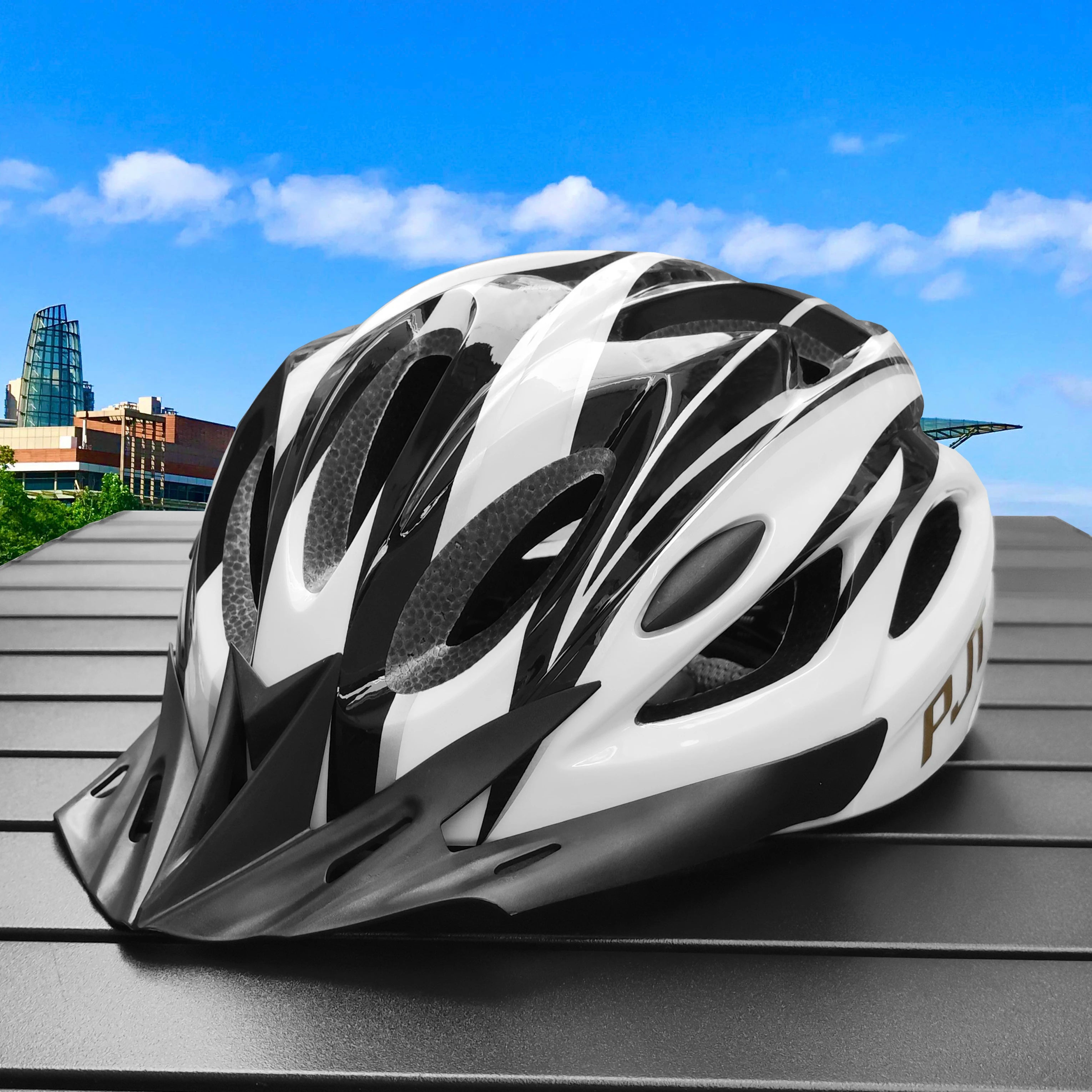PMT Lightweight Cycling Helmet Comfort Lining Hollow Riding
