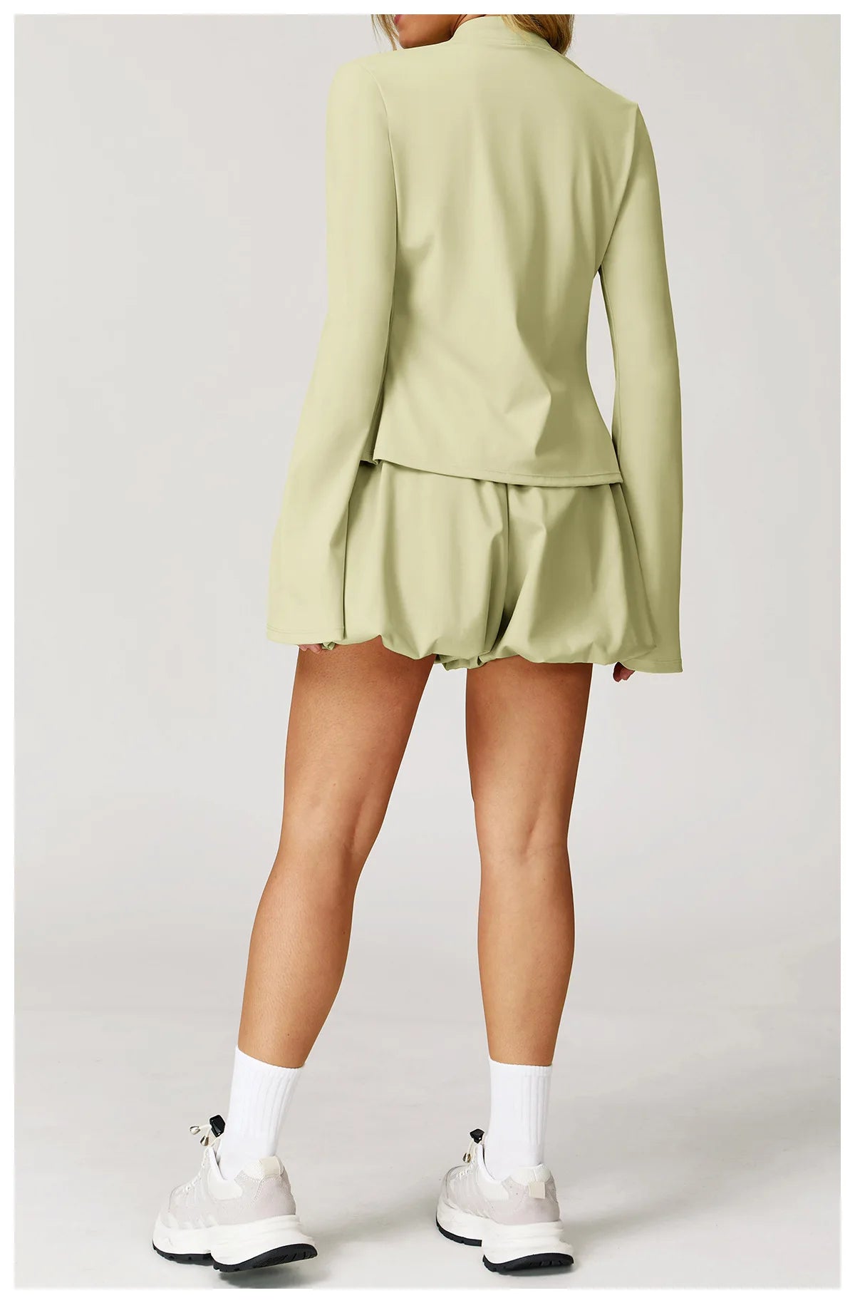 Zipper Jacket Women Yoga T-shirts Solid Sports Top