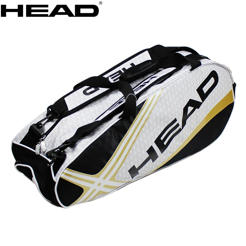 HEAD Tennis Rackets Bag Large Capacity 3-6 Pieces