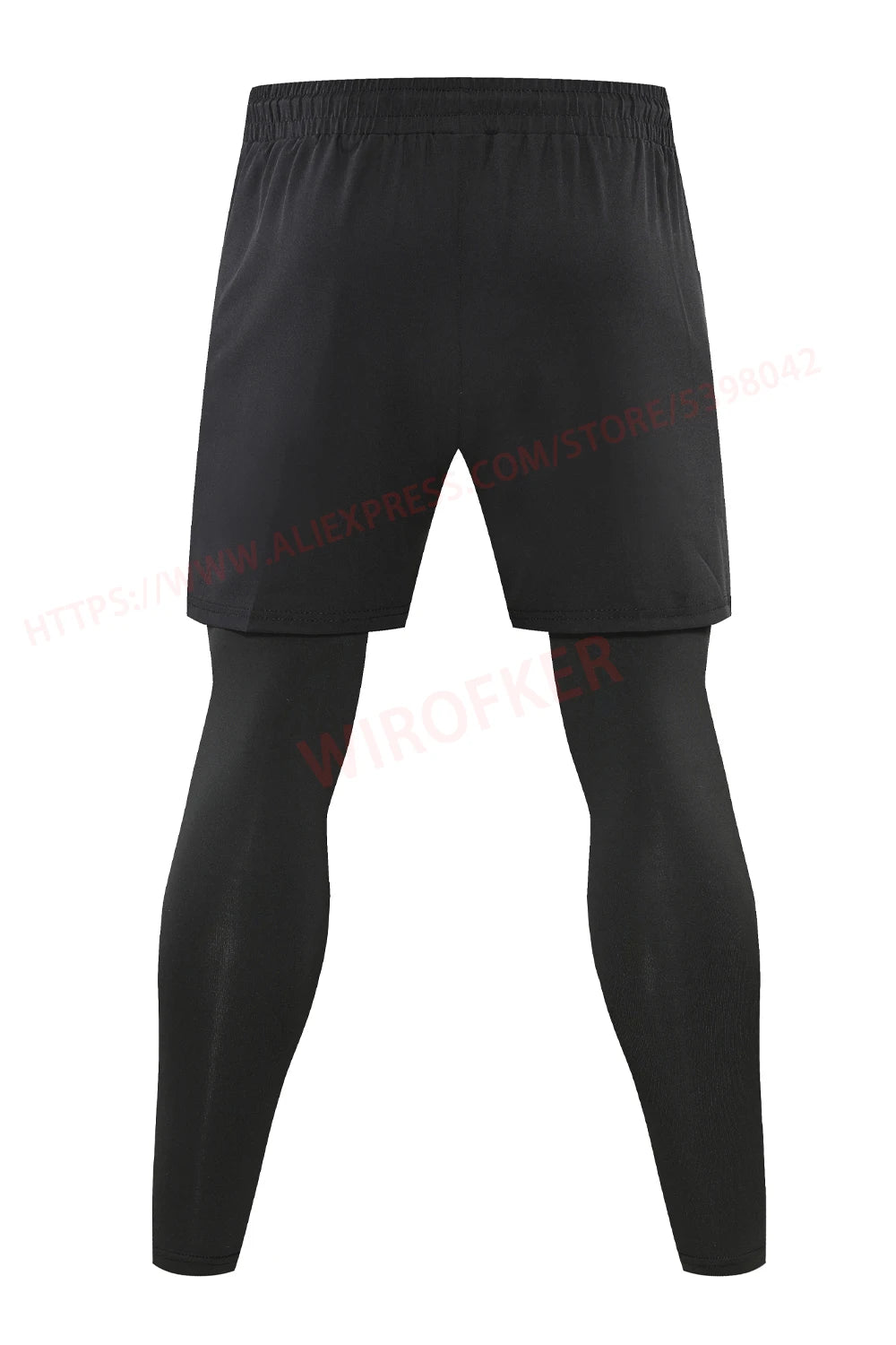 Men's 2-in-1 Double-Layer Running Trousers, image 12 of 20