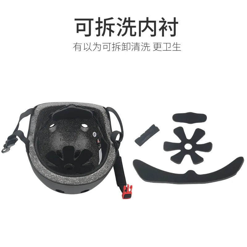 Electric Scooter Round Bike Helmet Cycling Skateboard Ski