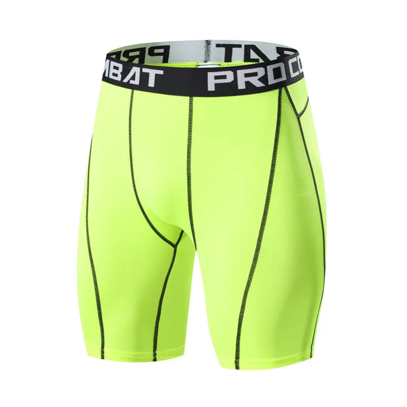 Men's Bodybuilding Compression Gym Shorts, image 17 of 19
