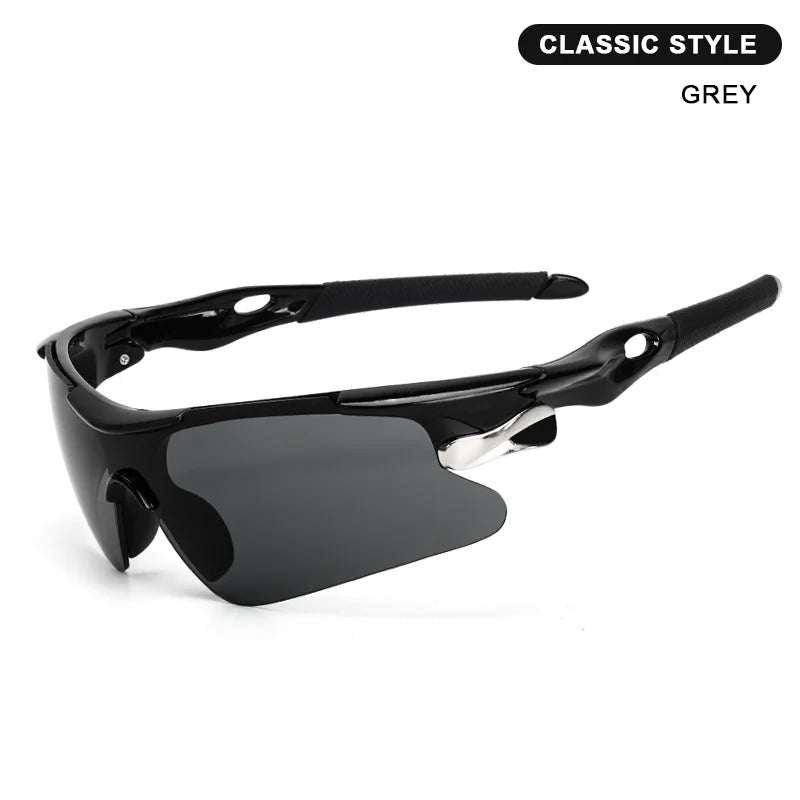 RIDERACE Men's Wraparound Cycling Sunglasses