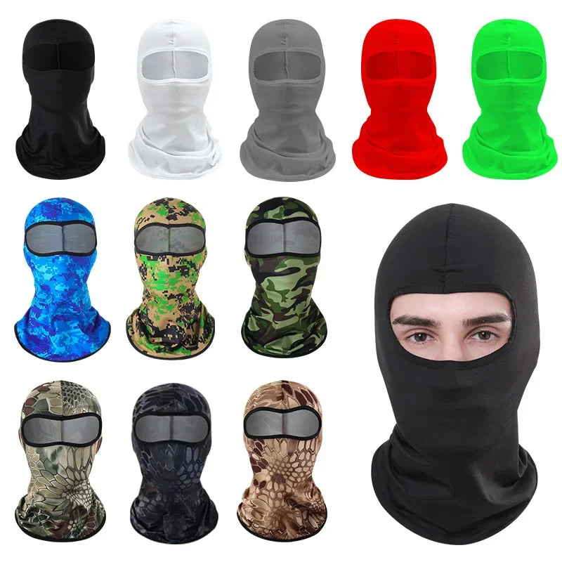 Balaclava Motorcycle Face Mask Moto Helmet Bandana Hood