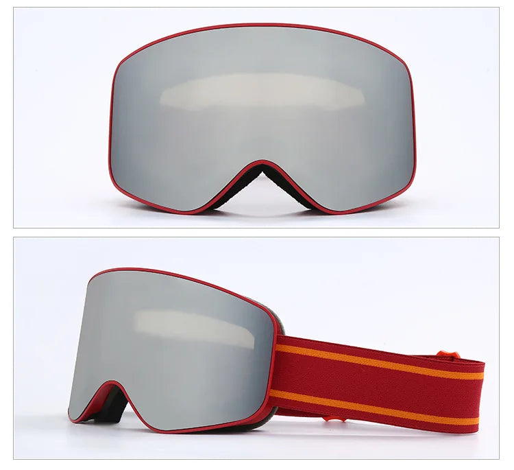 Unisex Anti-Fog Ski and Snowboard Goggles