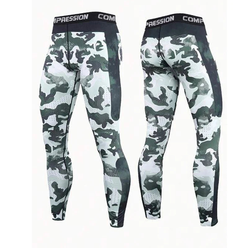 Men's Compression Pants Men Sportswear Training Legging Gym