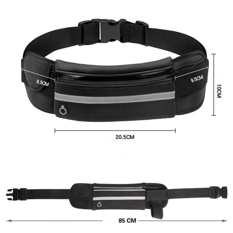 Running Waist Belt Bag for Phone and Keys