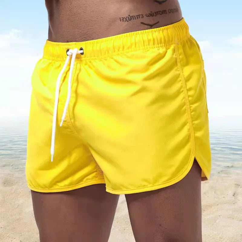Shorts Mens 2024 Summer Men's Swimwear Shorts Brand