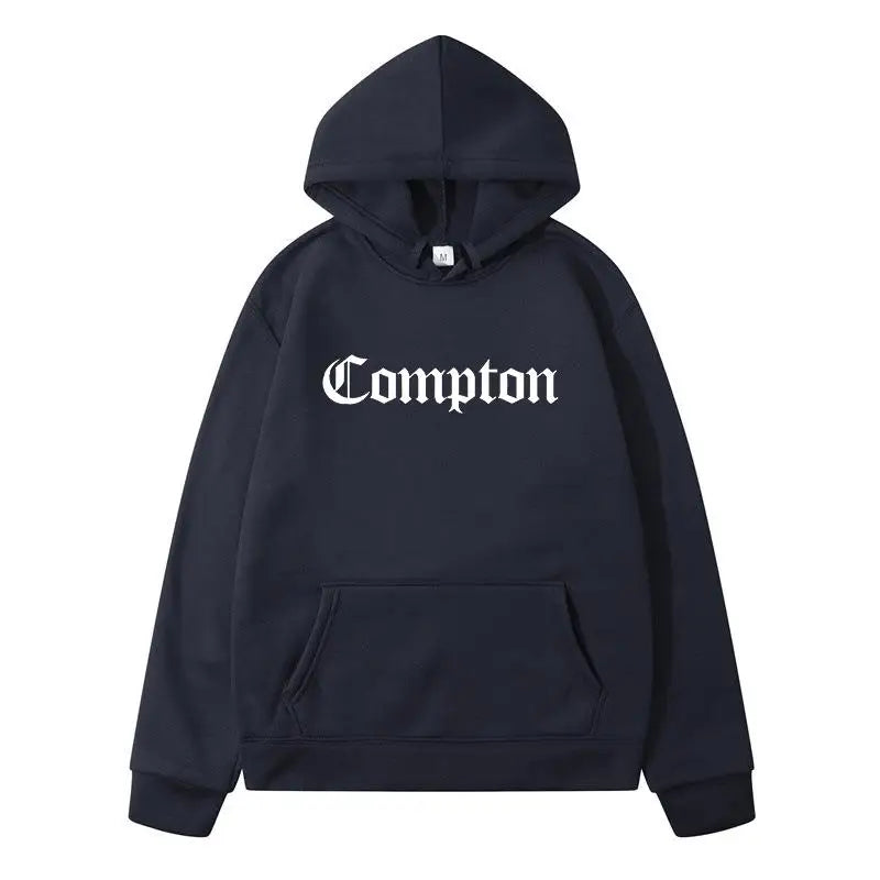 Compton Goth Design Letter Y2k Hoodie Hoodies Men's