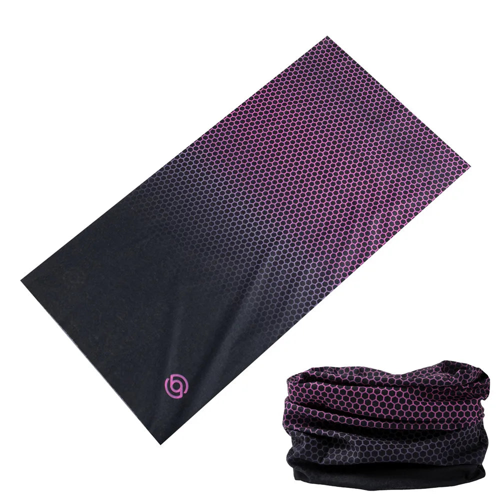 Unisex Gradient Print Bandana Neck Gaiter, image 32 of 44