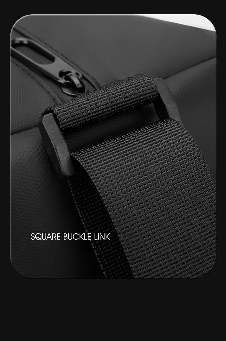 Zipper Large Capacity Oxford Travel Bags Solid Fitness