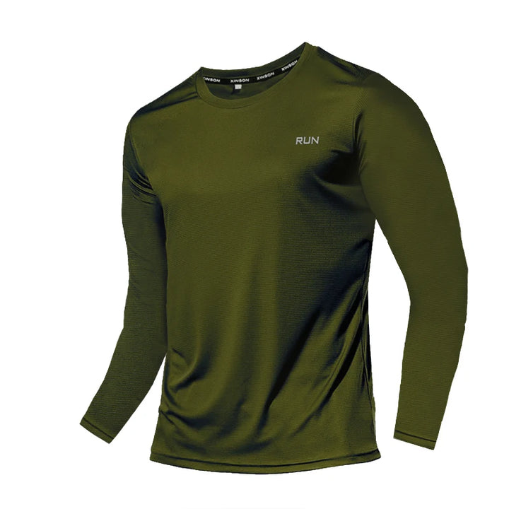 Men's Lightweight Long-Sleeve Quick-Dry T-Shirt