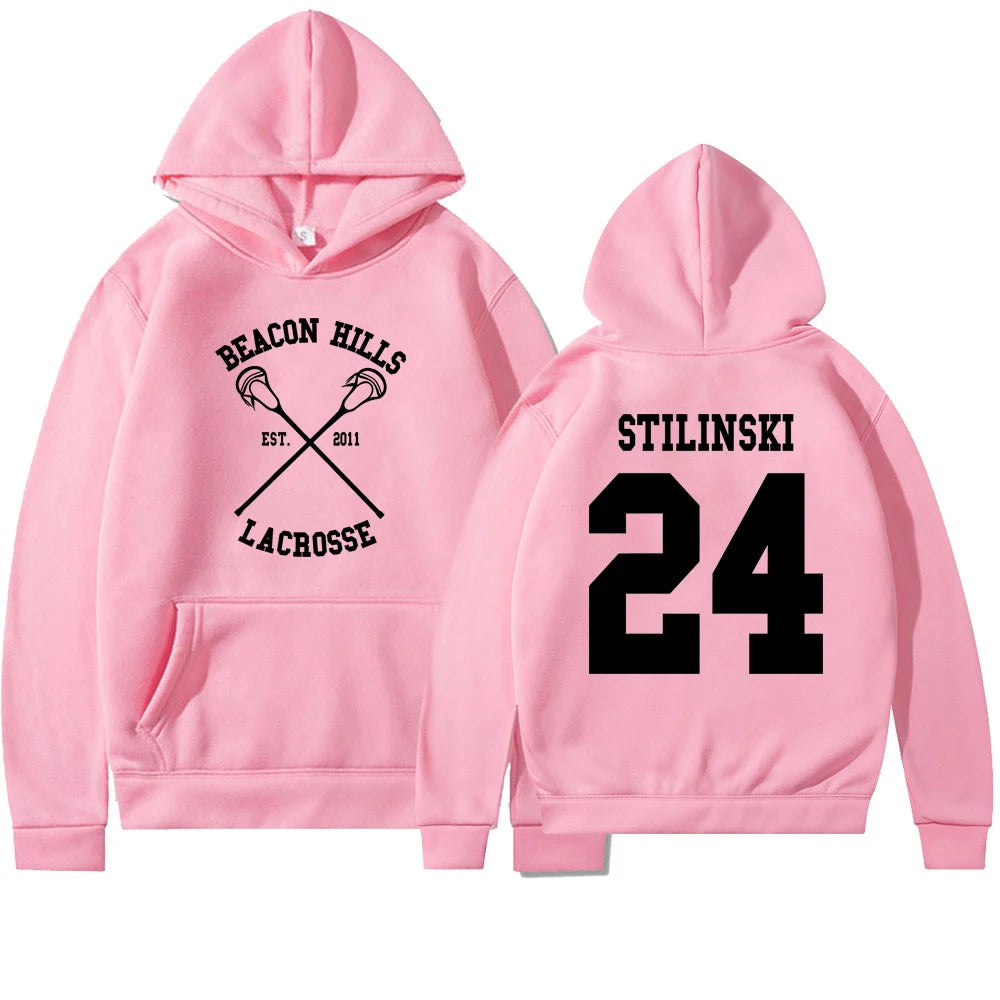 Teen Wolf Hoodies STILINSKI 24 LAHEY 14 MCCALL