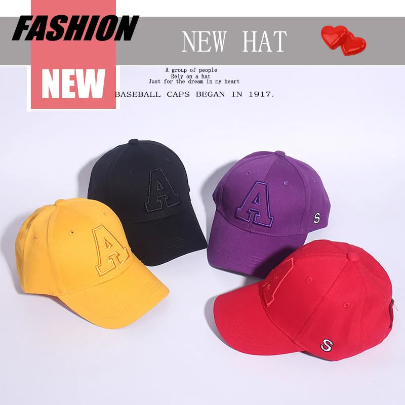 Spring Summer Children Baseball Cap Letter Baby Hat