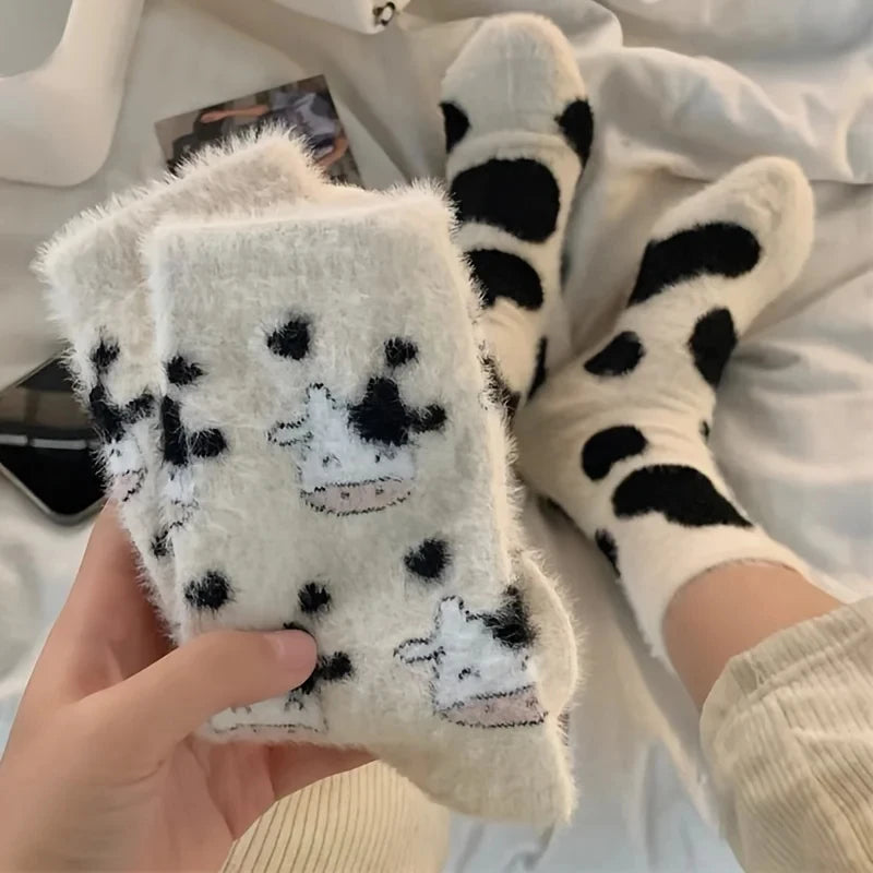 Letter Print Breathable Socks, 2-10 Pairs