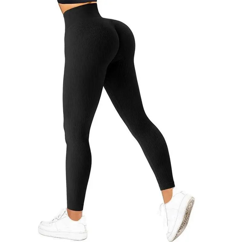 Women's High-Waisted Stretch Gym Leggings