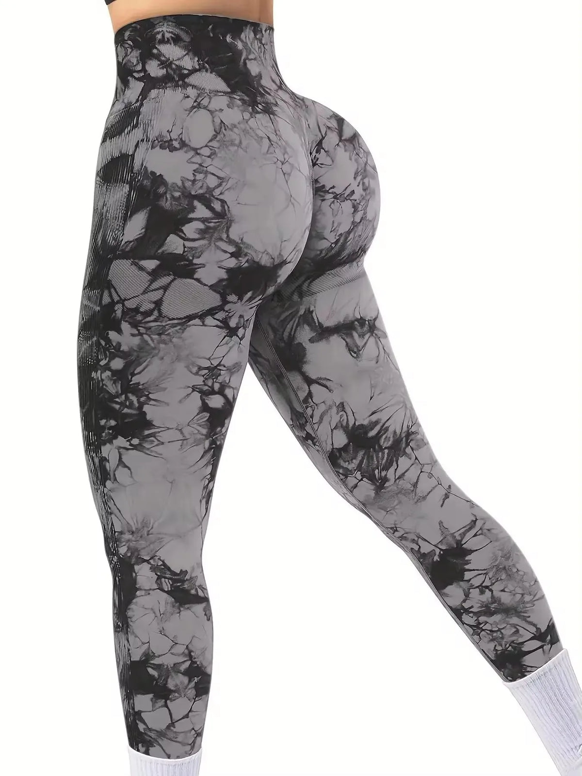Women's Seamless High-Waist Yoga Leggings, image 9 of 16