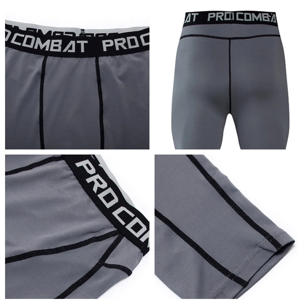 Men's Bodybuilding Compression Gym Shorts, image 6 of 19