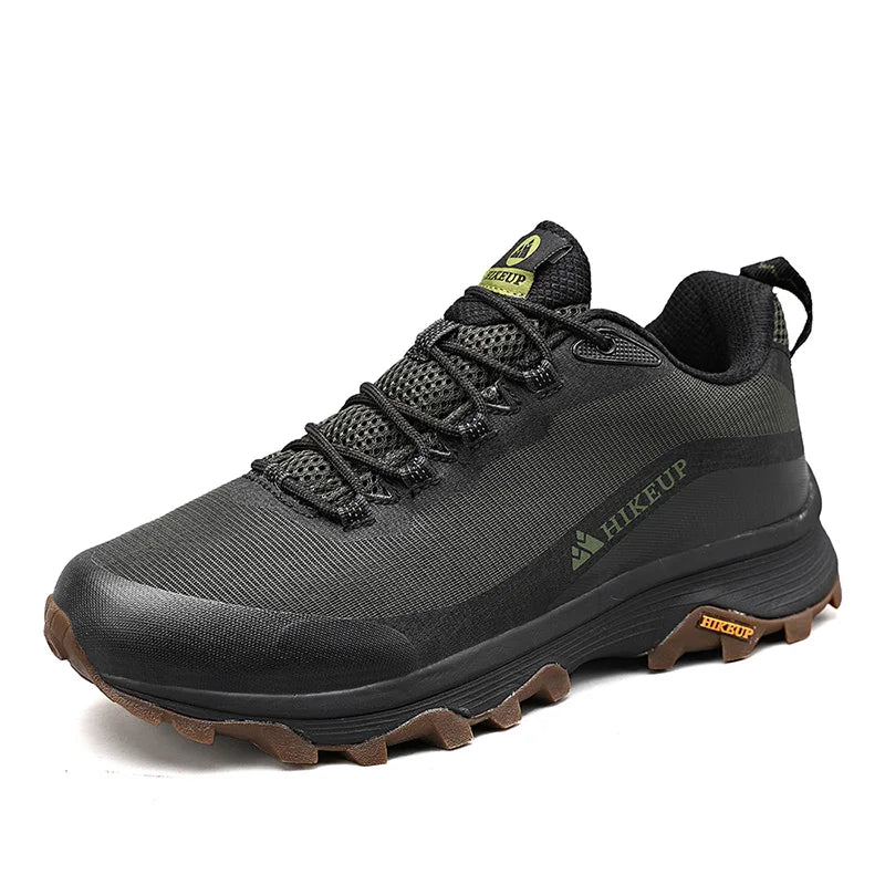 HIKEUP Outdoor Running Shoes Men Women Anti-skid Hiking