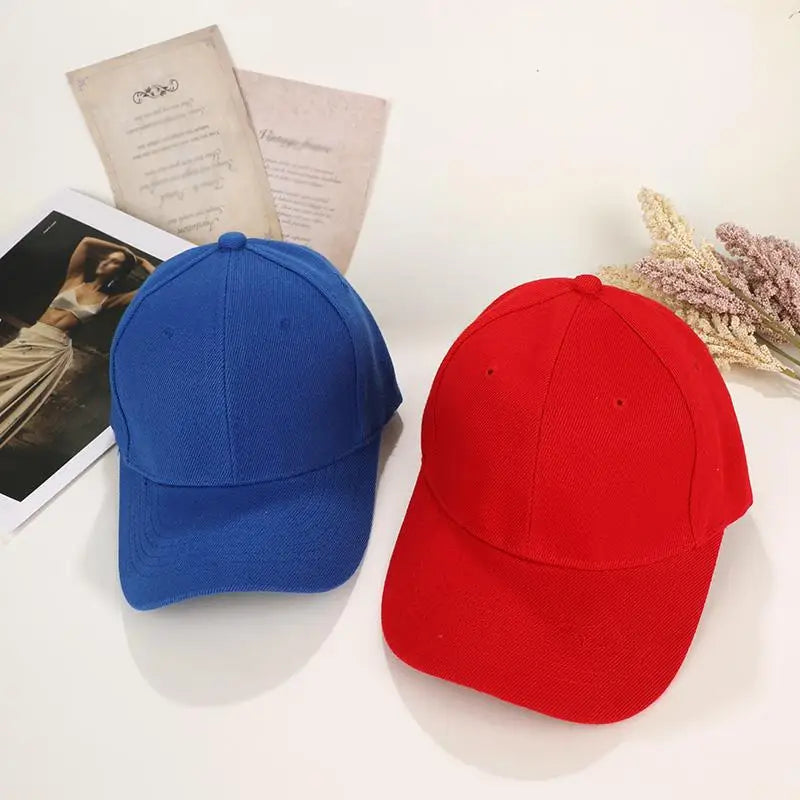 Fashion Candy Color Kids Baseball Cap Sun Protection