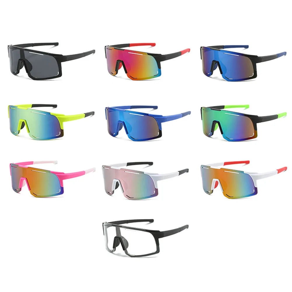 Polarized Cycling Sunglasses UV Protection Windproof Glasses Men