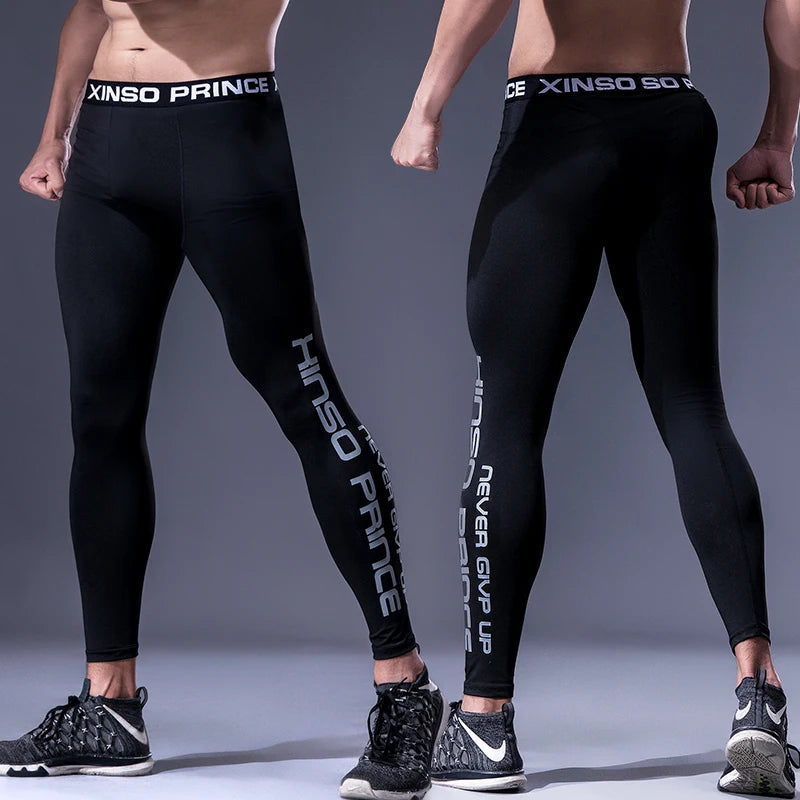 Men's Quick-Dry Compression Gym Leggings