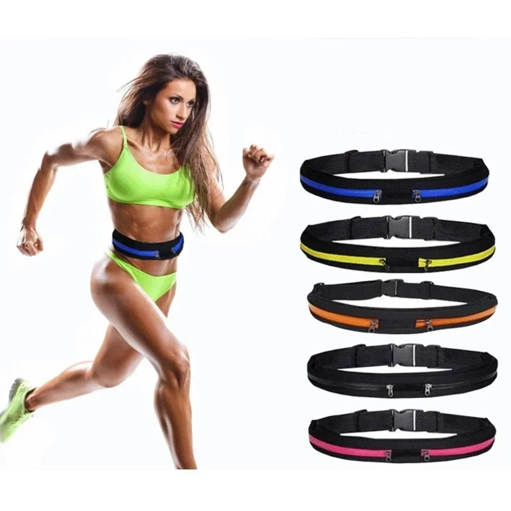 Adjustable Double-Pocket Running Waist Pack, image 11 of 25
